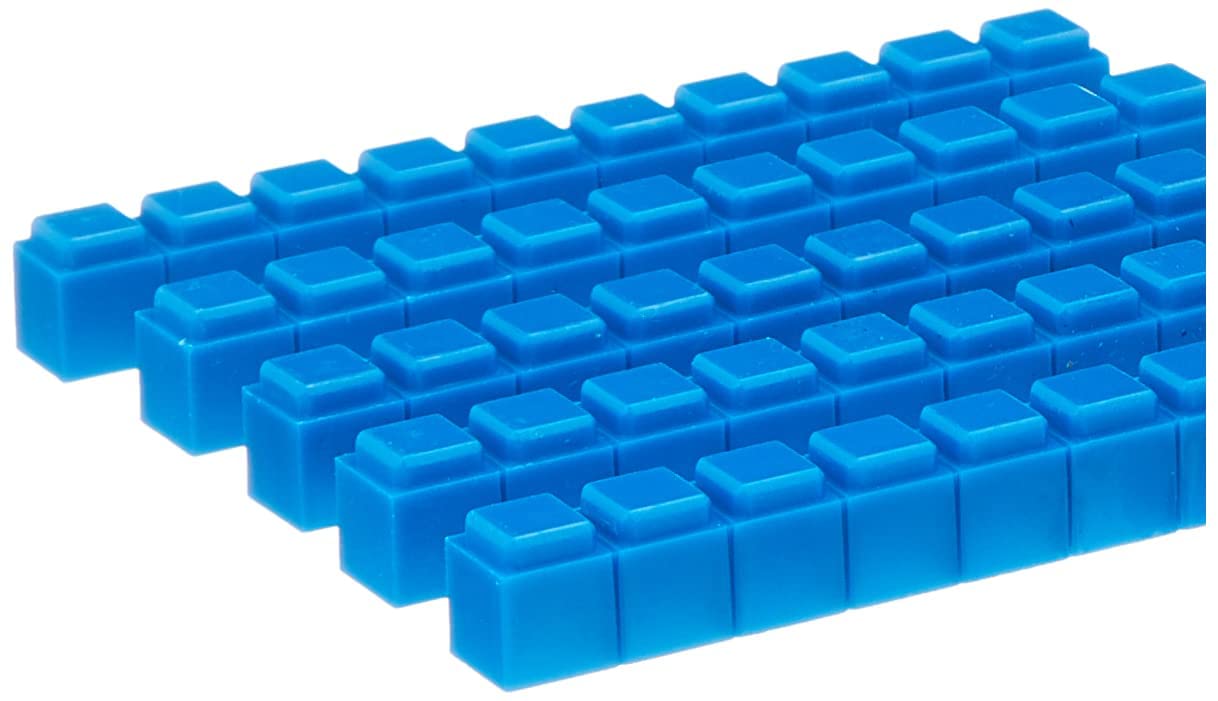 Learning Resources LER6356 Interlocking Base Ten Starter Set