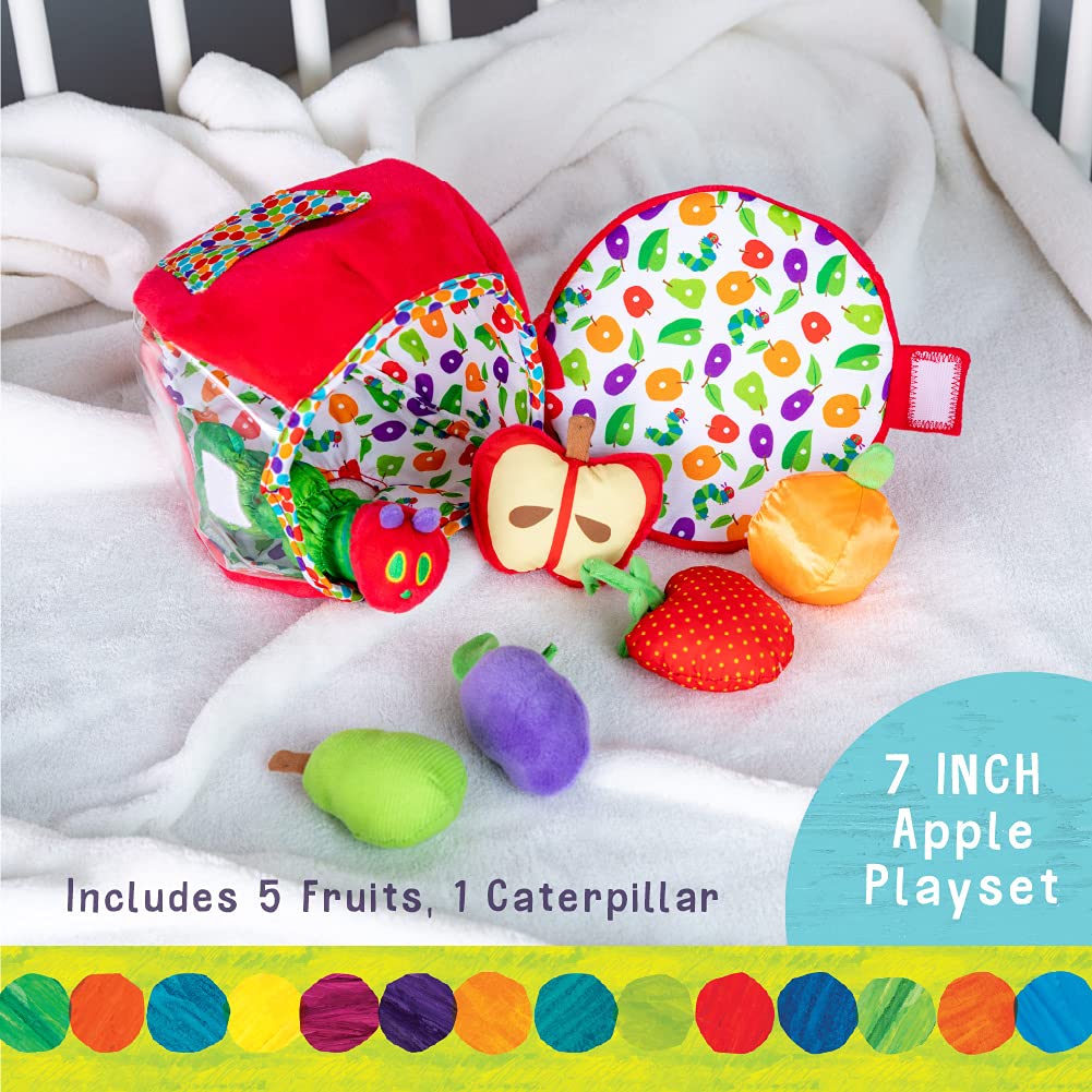 World of Eric Carle, The Very Hungry Caterpillar Apple Play Set and Shape Sorter Developmental Toy