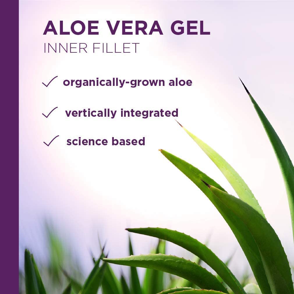 Lily of the Desert Aloe Vera Gel Inner Fillet, Dietary Supplement Drink, Certified Organically Grown