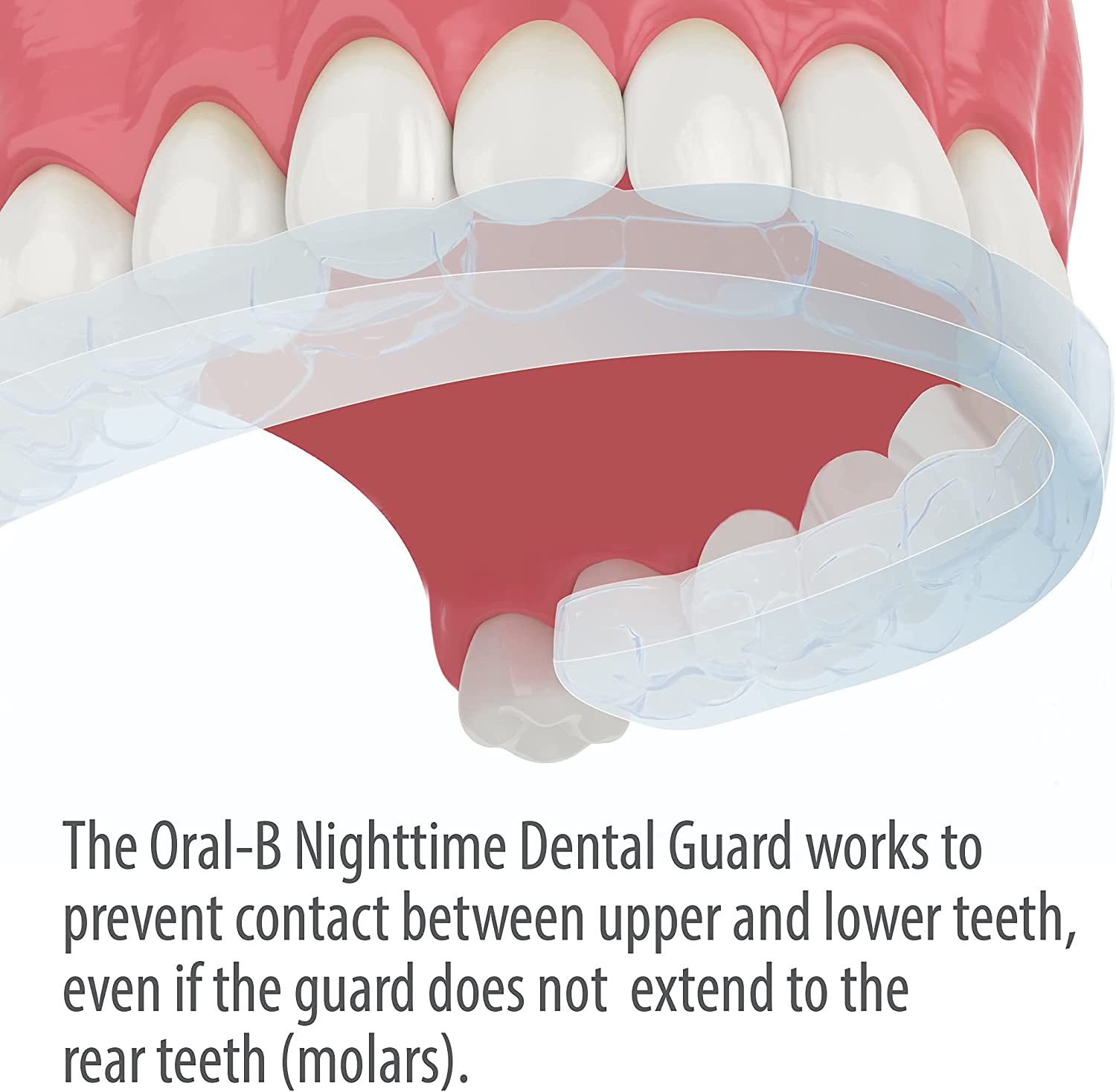 OralB Nighttime Dental Guard, Less Than 3Minutes for Custom Teeth