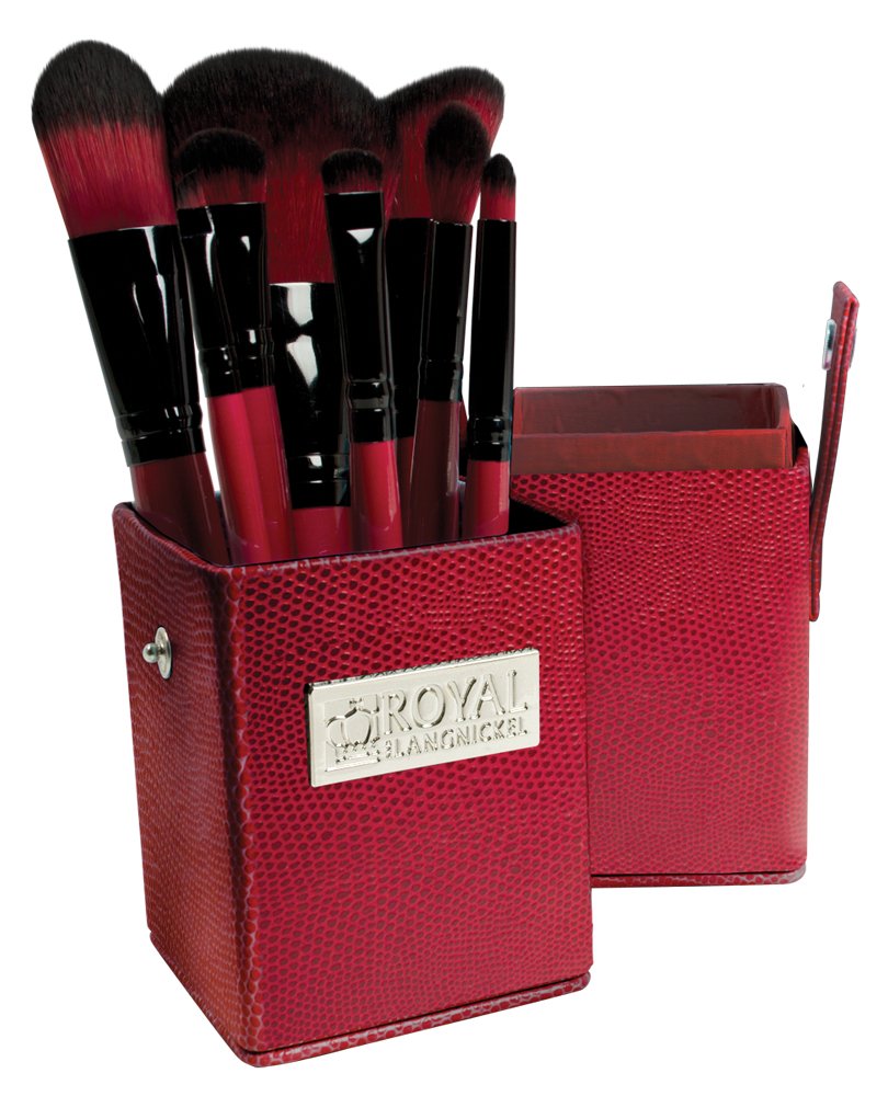 Royal Brush Guilty Pleasures - Lust 8pc Travel Cosmetic Brush Kit
