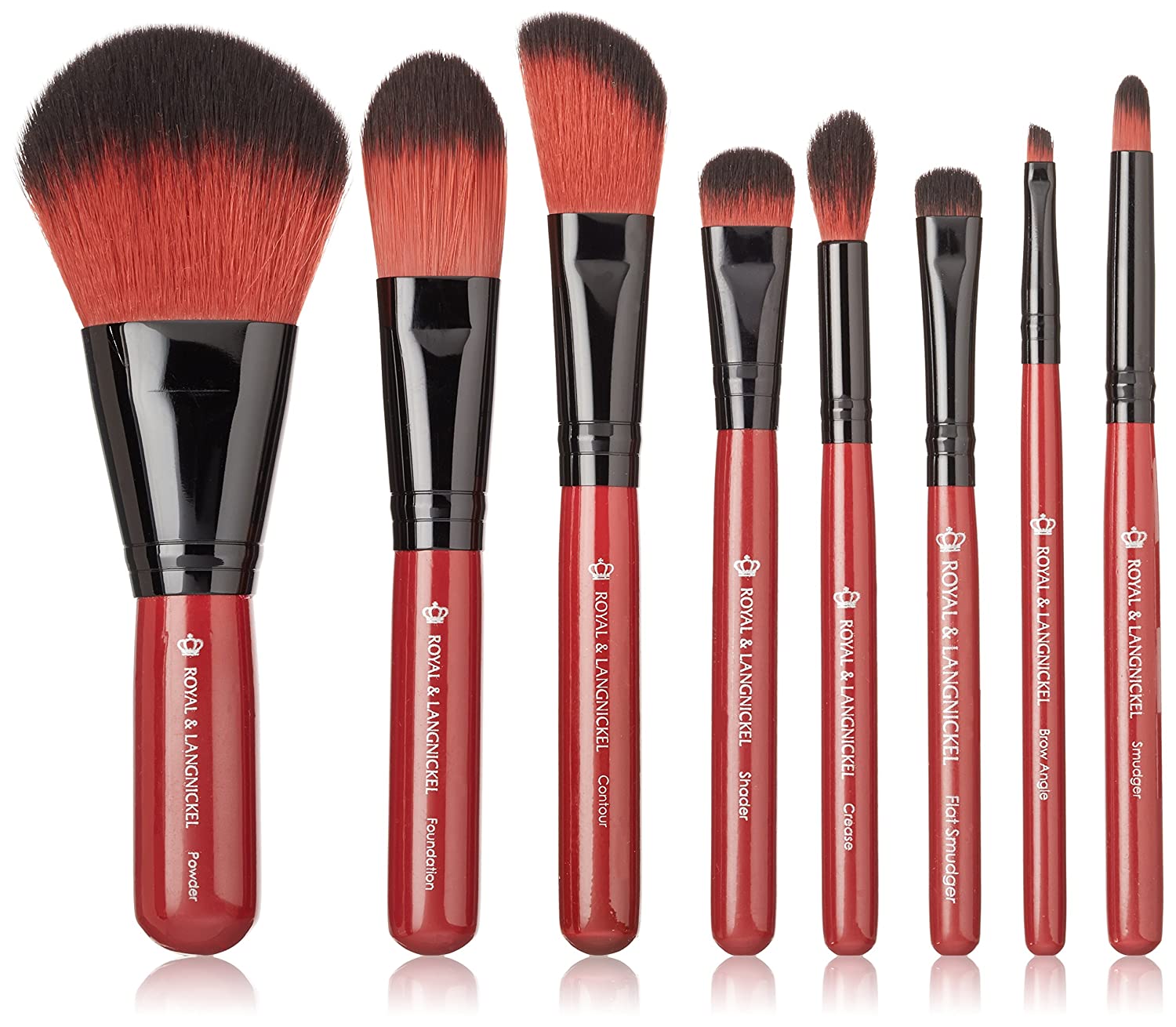 Royal Brush Guilty Pleasures - Lust 8pc Travel Cosmetic Brush Kit