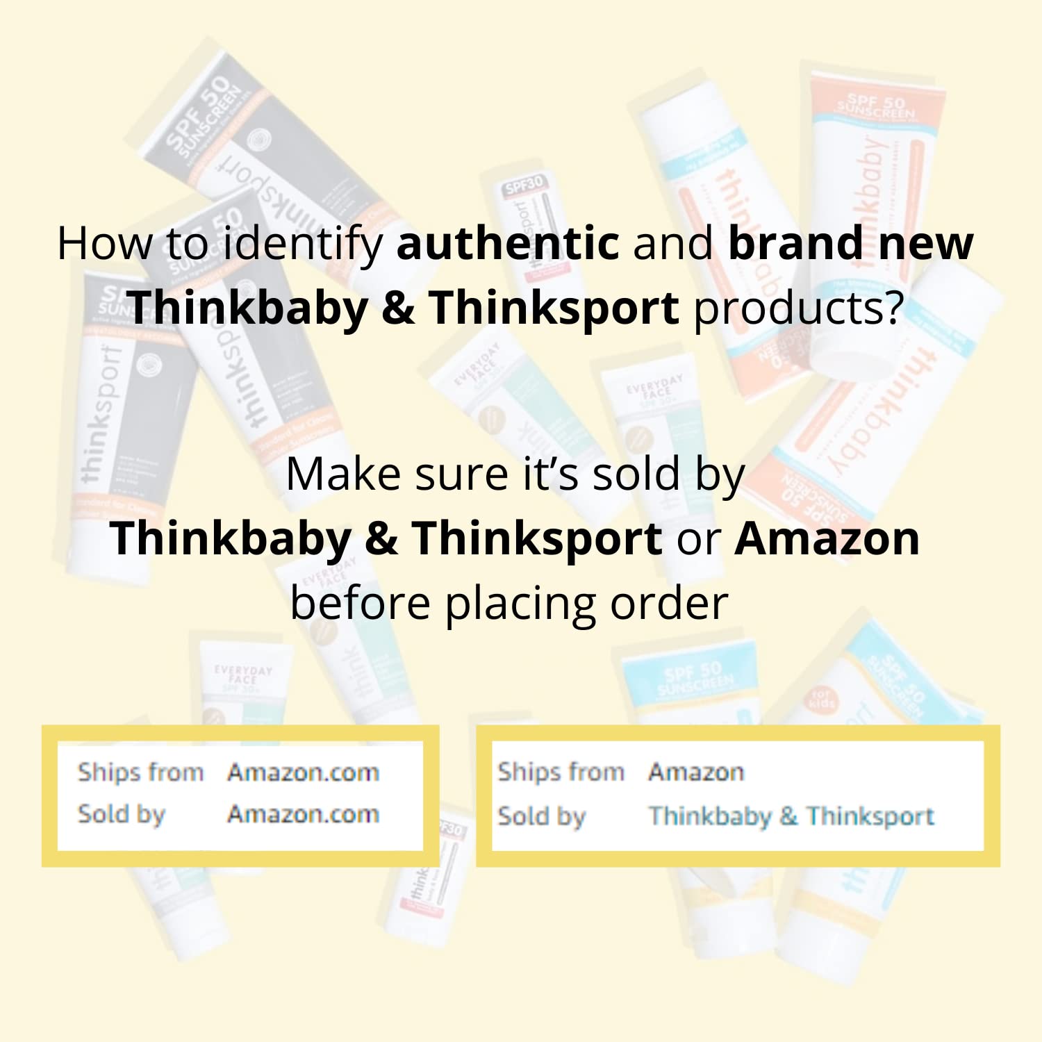 Baby Sunscreen Natural Sunblock from Thinkbaby, Safe, Water Resistant Sunscreen - SPF 50+ (6 ounce)