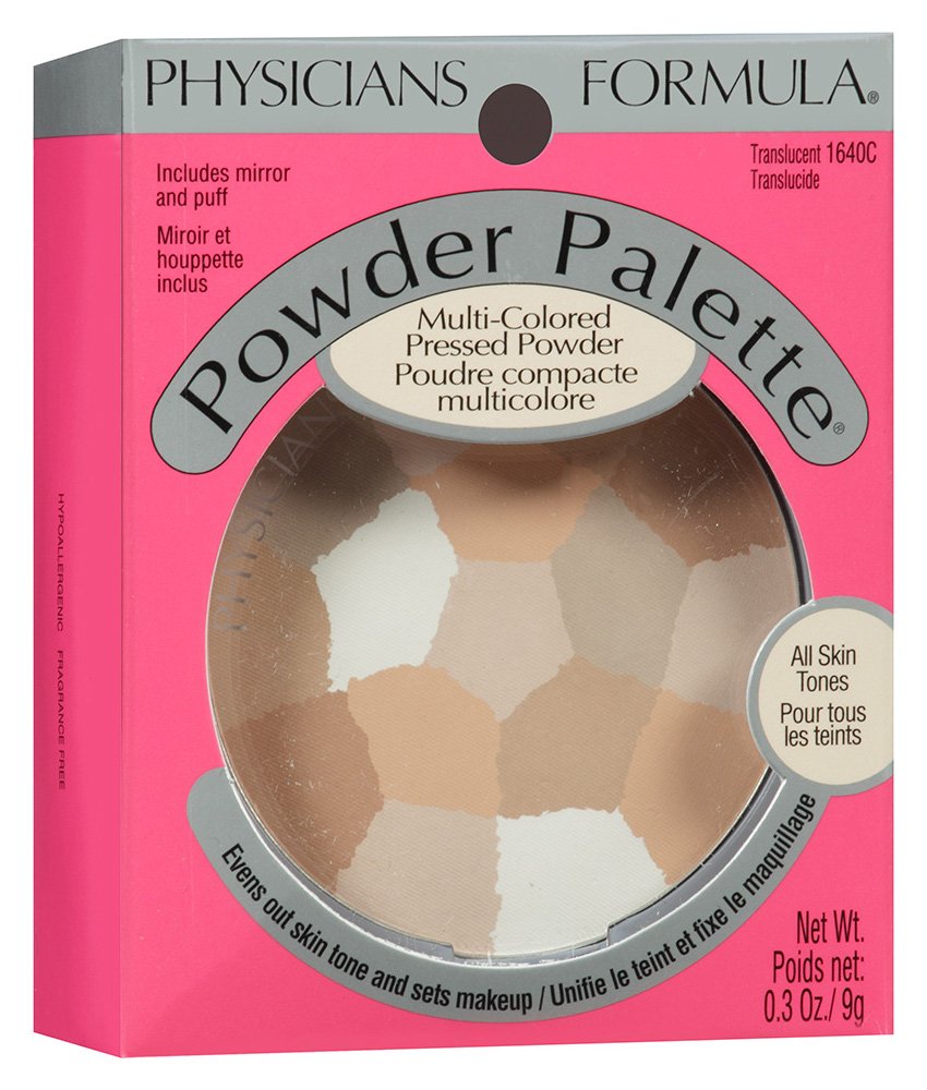 Physicians Formula Powder Palette MultiColored Pressed Powder Translucent