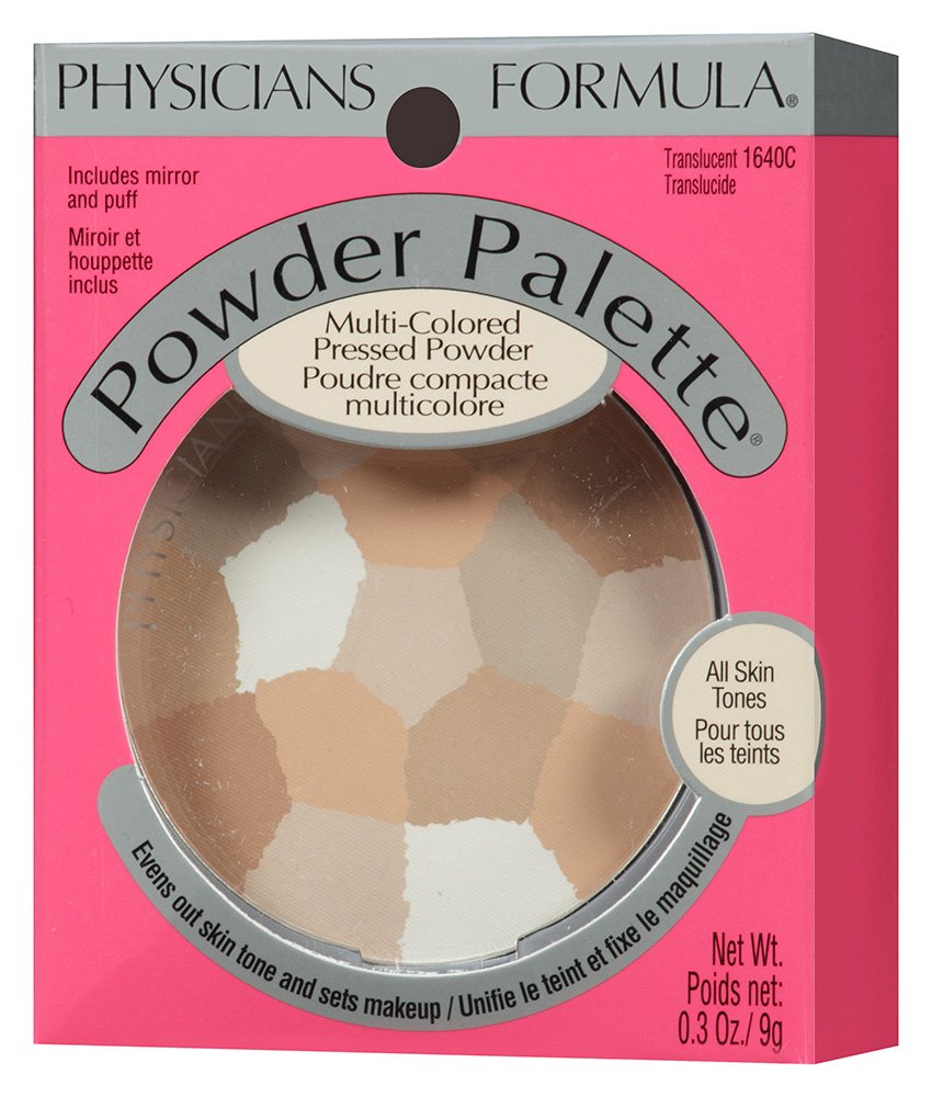 Physicians Formula Powder Palette Multi-Colored Pressed Powder Translucent