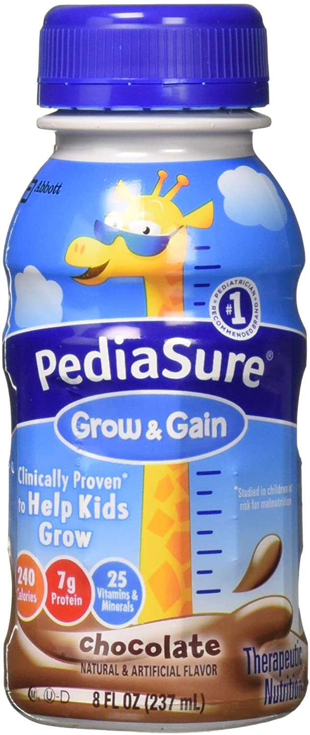 PediaSure Complete Balanced Nutrition Liquid, Chocolate Flavor, Model