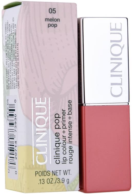 Clinique Pop Lip Color + Primer, No. 05 Melon, 0.13 Ounce