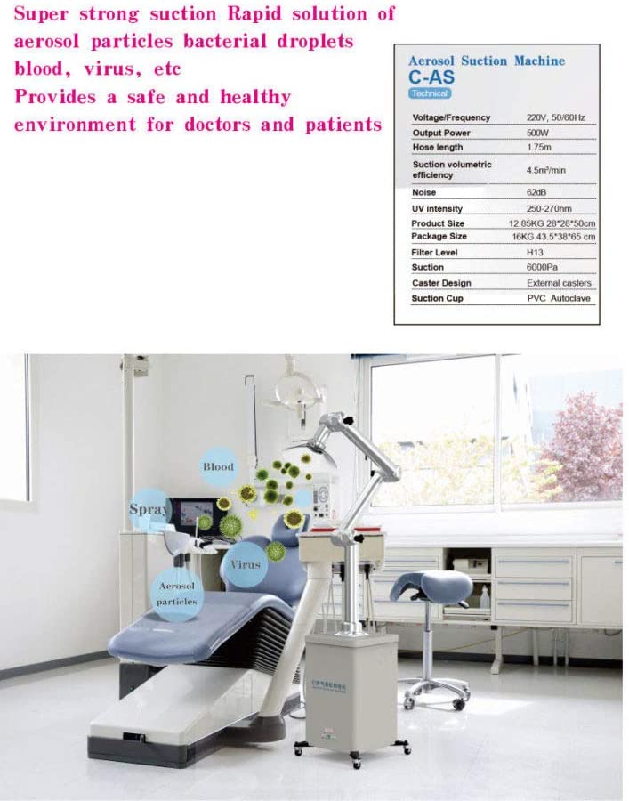 APHRODIE Aerosol Disinfection Suction Disinfectant Plasma UV Suction Extractor Machine Oral Surgical