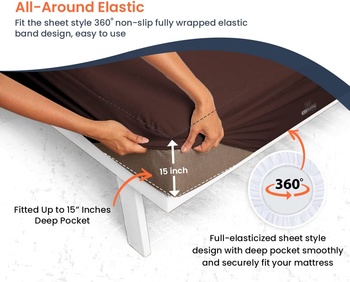 32X79 Truck Sleeper Waterproof Mattress Protector Pad Cover RV Bunk & Truck Sleeper Fitted Style Sup