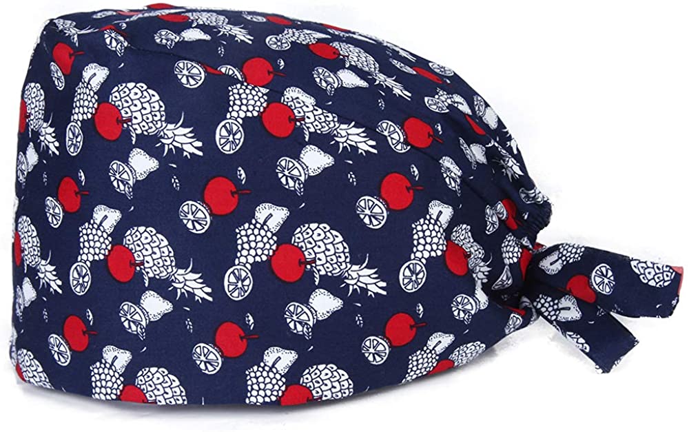 ZIPEI Scrubs Cap Adjustable Working Cap with Sweatband- ​Women
