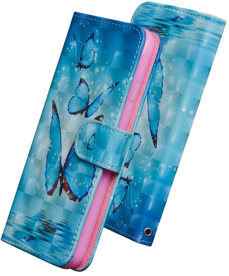 Samsung Galaxy S10 5G Cover Case, Shock-Absorption Flip PU Leather Wallet Notebook Case with Strong 