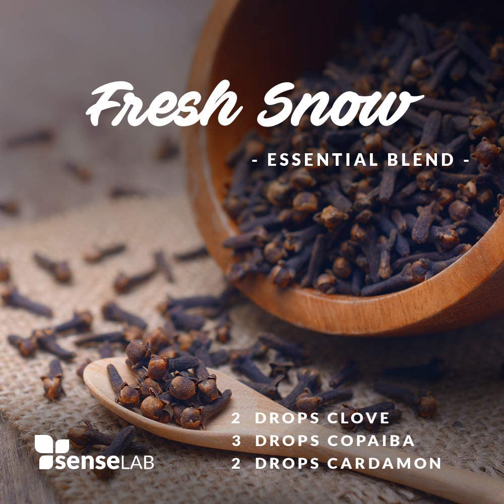 SenseLAB Clove Essential Oil - 100 % Pure Extract Clove Oil Therapeutic Grade - Skin Care Oil - Oral