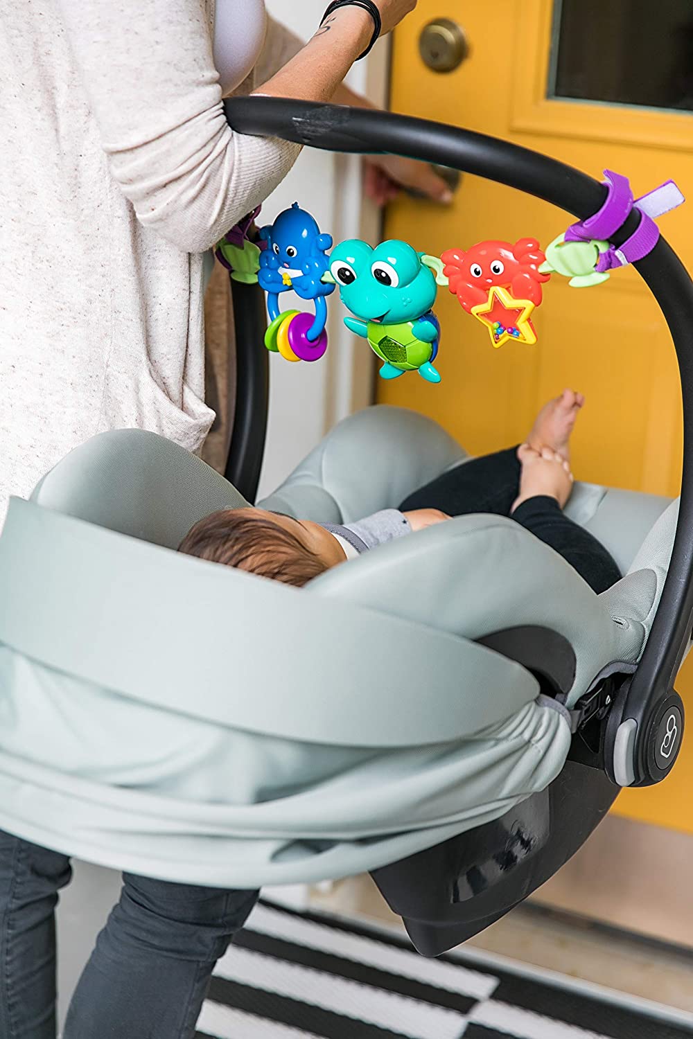 Baby Einstein 2-in-1 Tunes with Neptune Musical Toy bar, Ages Newborn +