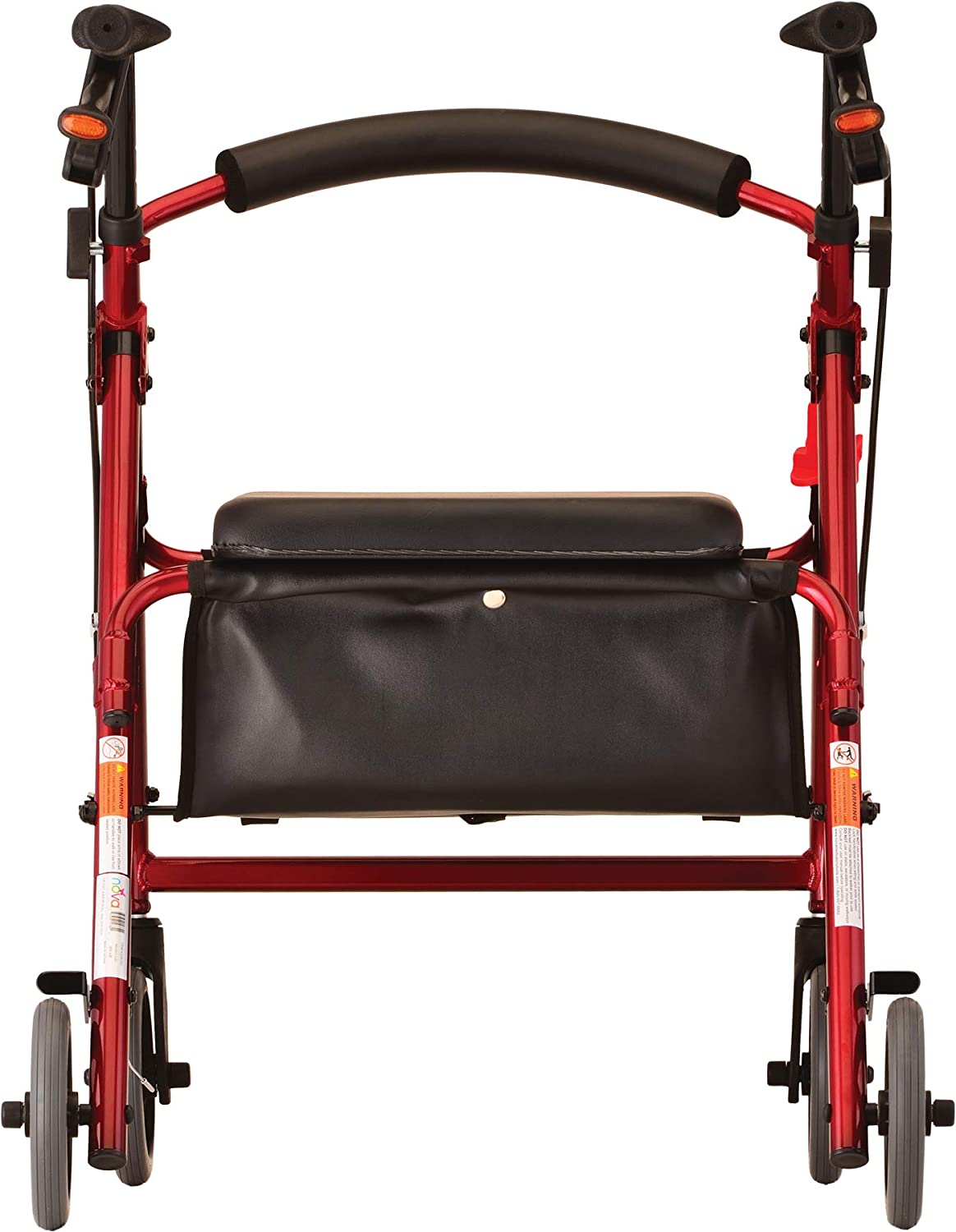 NOVA GetGo Junior Rollator Walker (Petite Size), Rolling Walker for Height 4'10