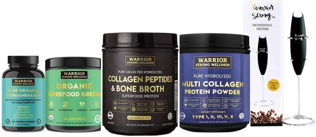 WSW Ultimate Anti-INFLAMMATORY Immunity Wellness Bundle by Warrior Strong Wellness