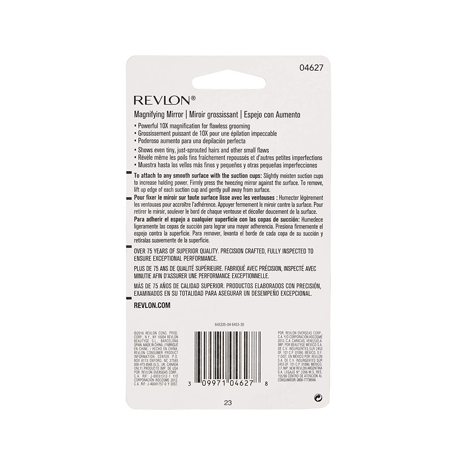 Revlon Magnifeye 10x Tweezing Mirror