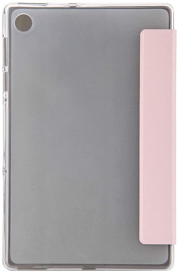 Herzzer Three Fold Leather Case for Huawei M10 FHD Plus,Slim Multi-Angle View Folio Stand Premium Co