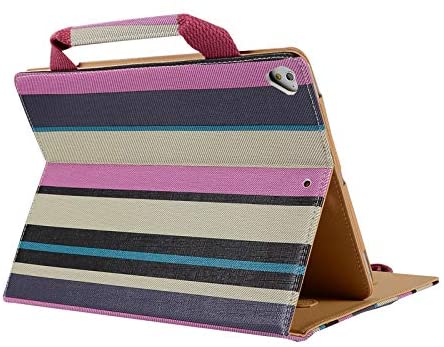 iPad Pro 11 Cover, TechCode Synthetic Leather Protective Case Travel Sleeve Multi-Angle Stand Cover 