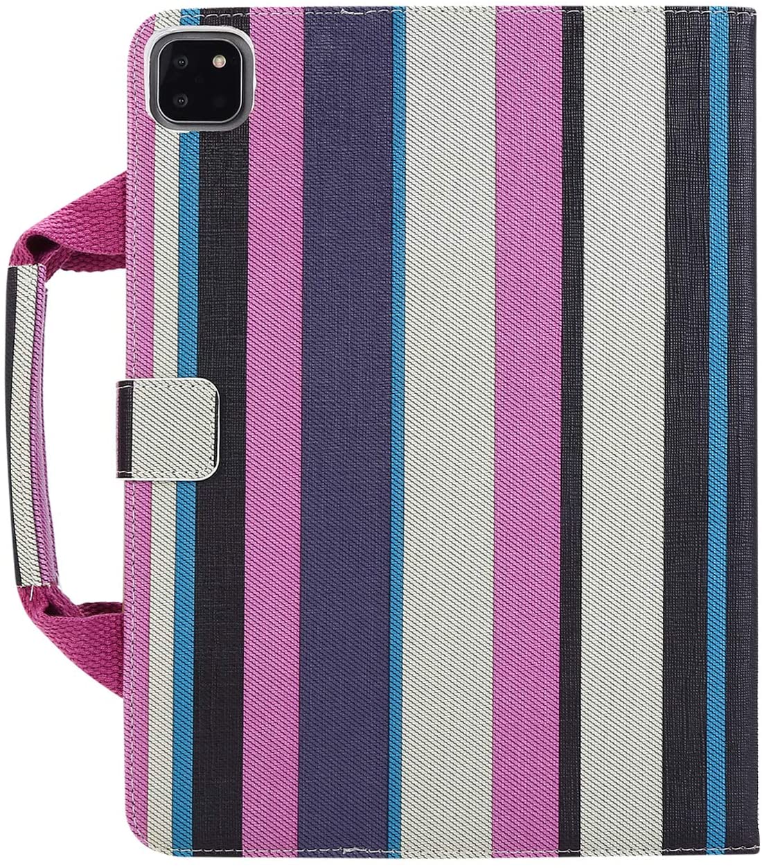 iPad Pro 11 Cover, TechCode Synthetic Leather Protective Case Travel Sleeve Multi-Angle Stand Cover 