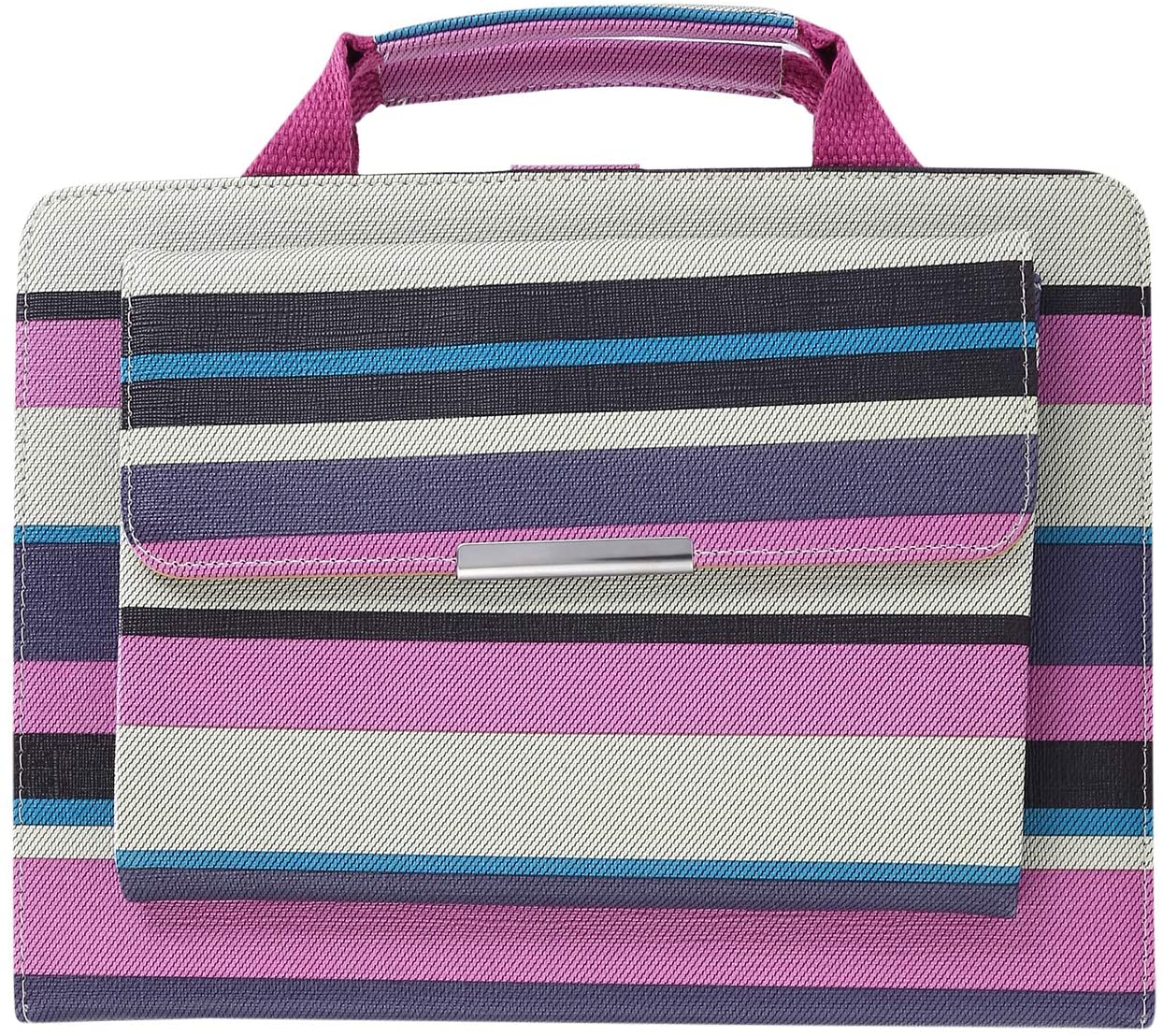 iPad Pro 11 Cover, TechCode Synthetic Leather Protective Case Travel Sleeve Multi-Angle Stand Cover 