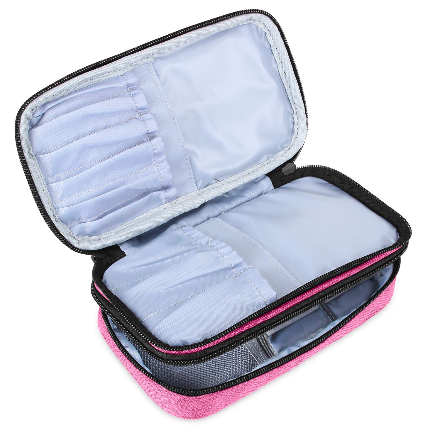 Teamoy Travel Makeup Brush Bag(up to 8.5