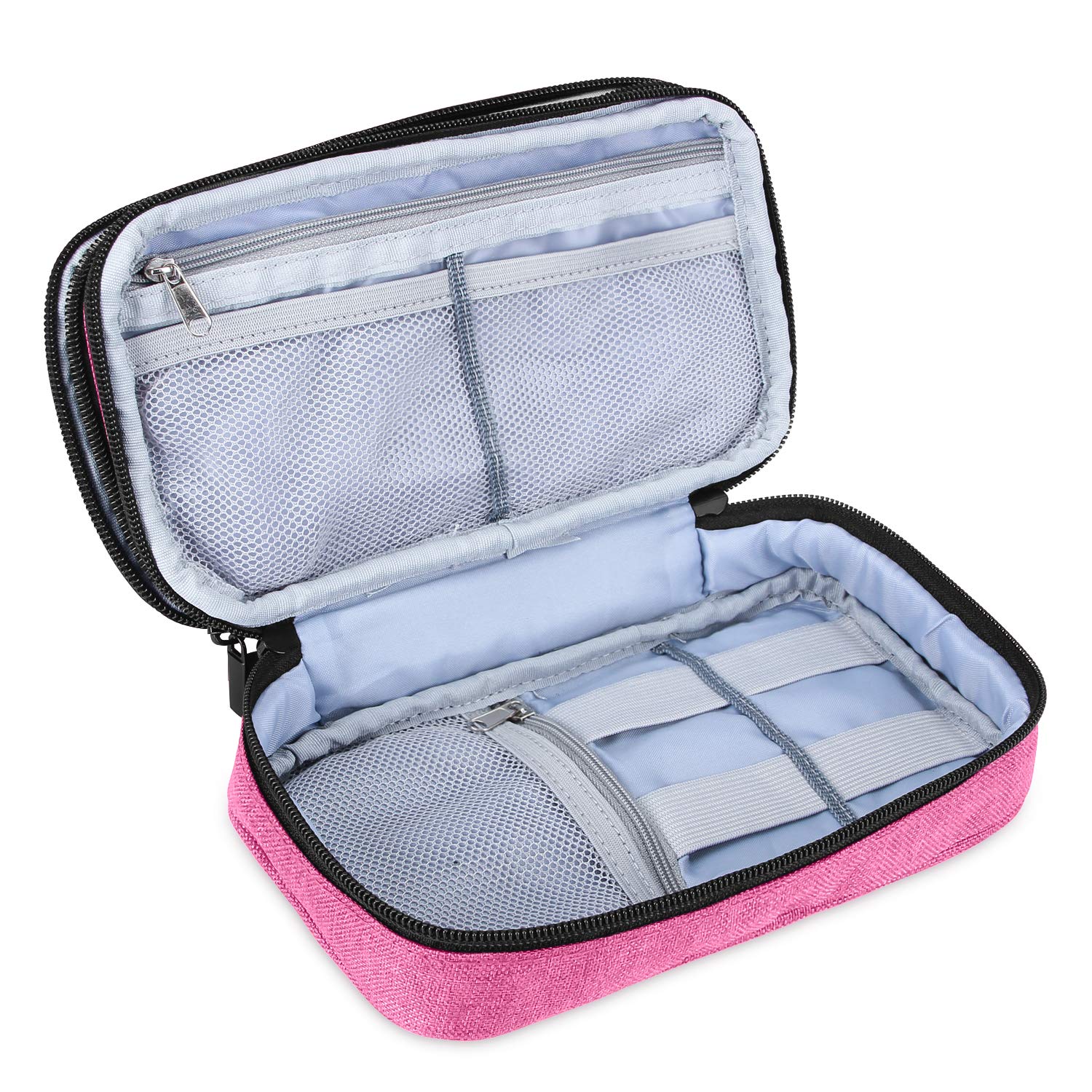 Teamoy Travel Makeup Brush Bag(up to 8.5