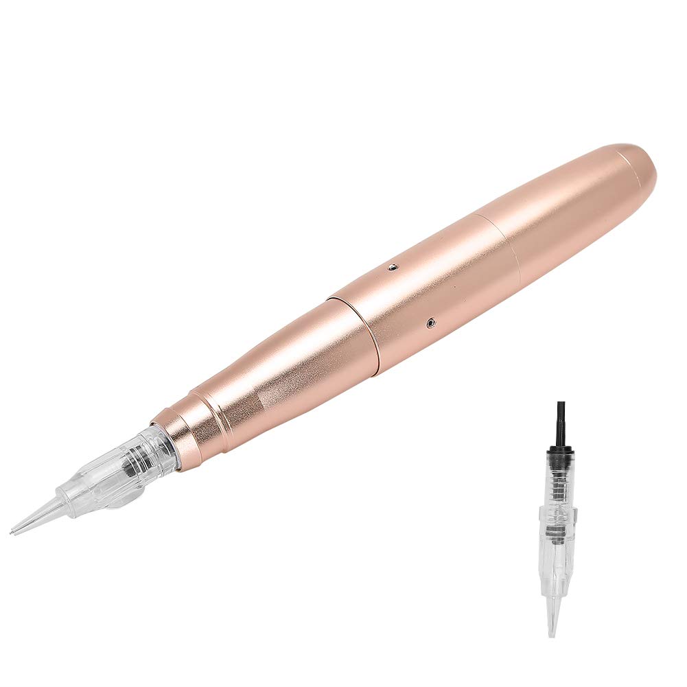 MultiFunctional Low Noise Microblading Machine, 12000RPM SemiPermanent Makeup Tattoo Pen, with Elect