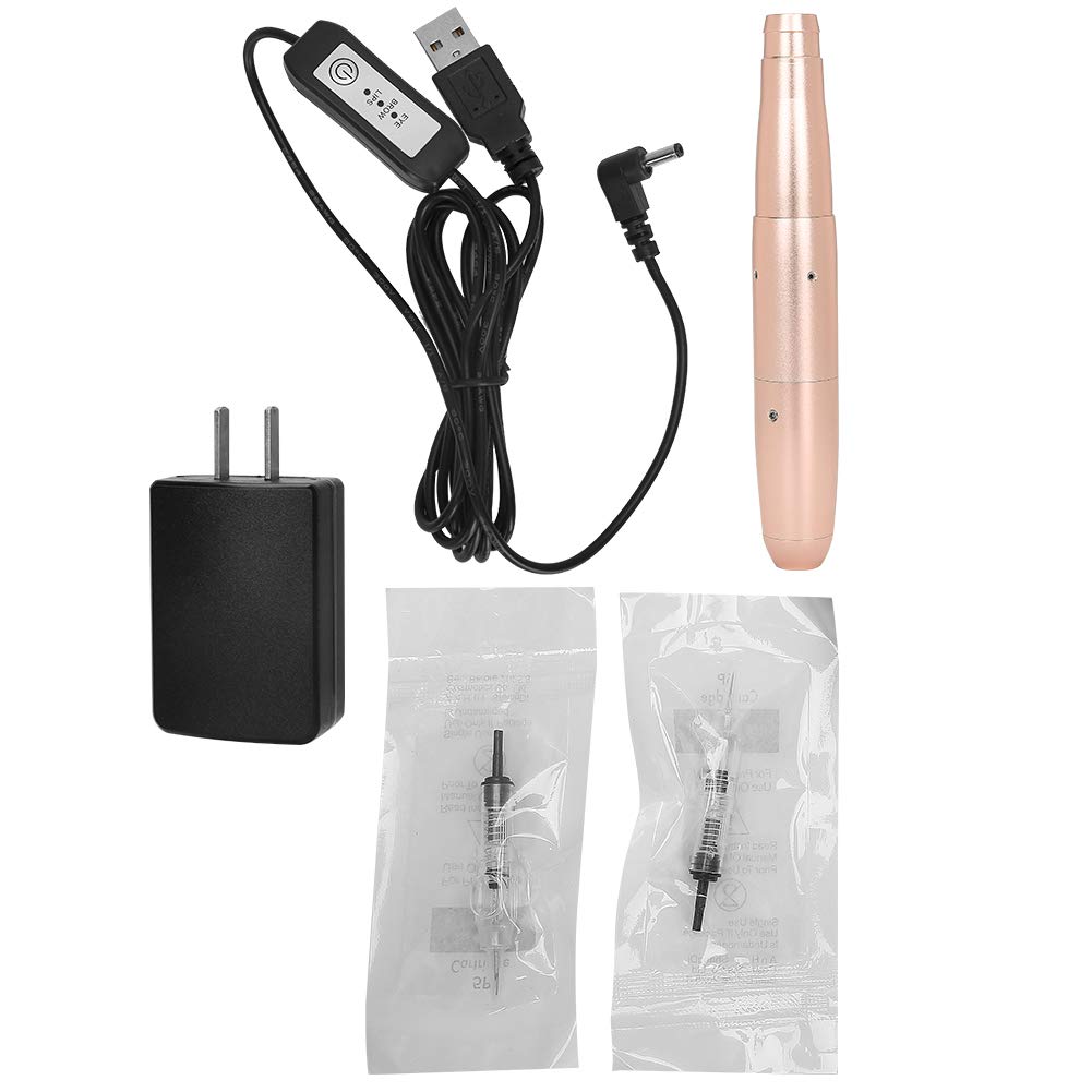 MultiFunctional Low Noise Microblading Machine, 12000RPM SemiPermanent Makeup Tattoo Pen, with Elect