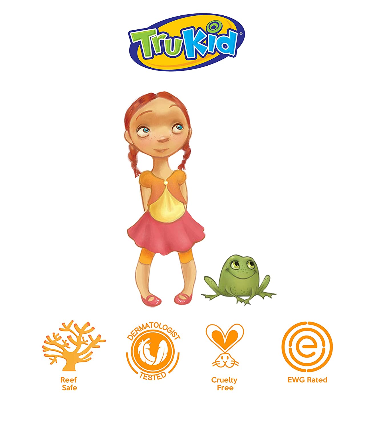 TruKid Sunny Days Daily SPF 30 UVA/UVB Protection Sunscreen for Baby, Mineral Based Sun Body and Fac