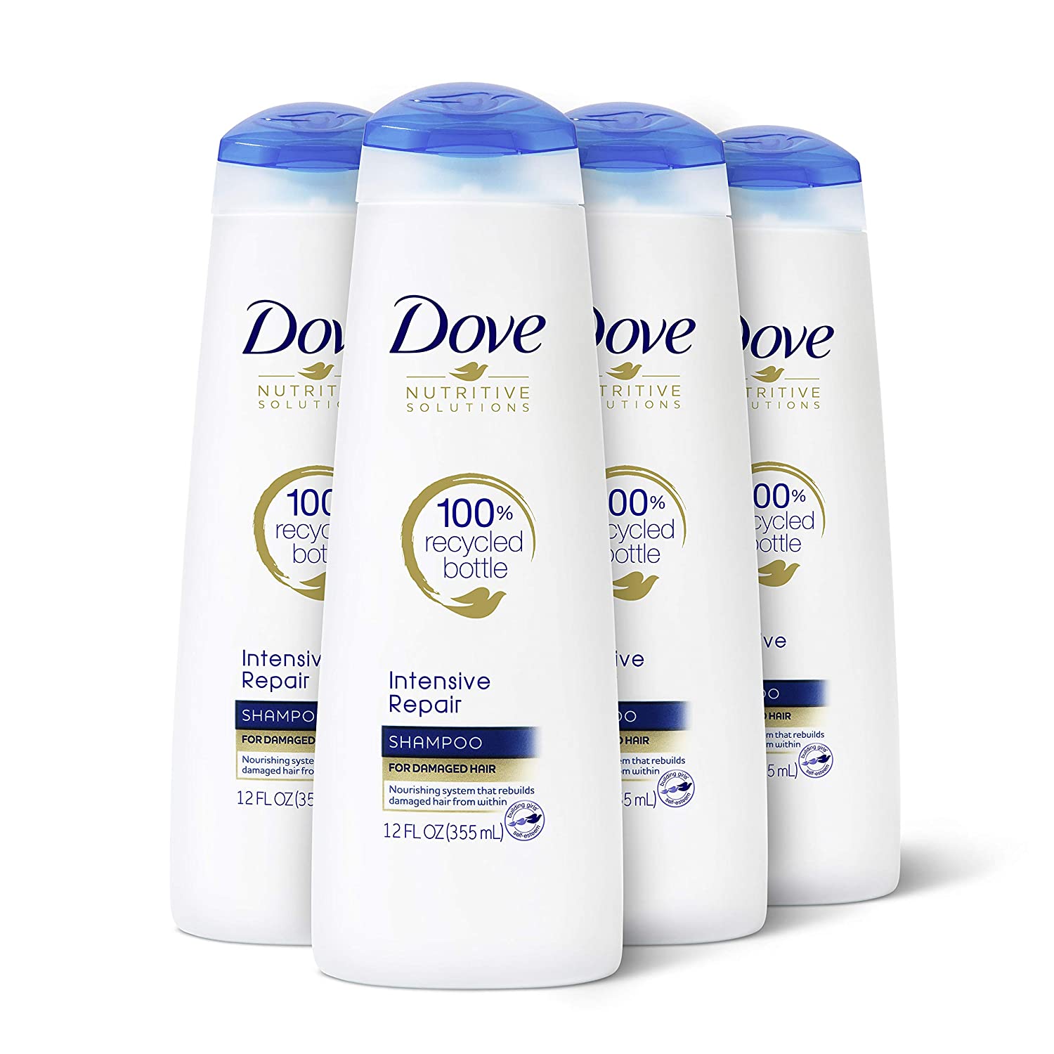 Dove Nutritive Solutions Strengthening Shampoo Formula for Damaged Hair Intensive Repair Dry Hair Sh