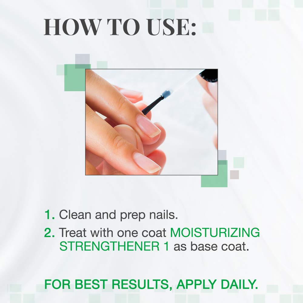 Nail Tek Hydrate 1, Moisturizing Strengthener for Strong, Healthy Nails