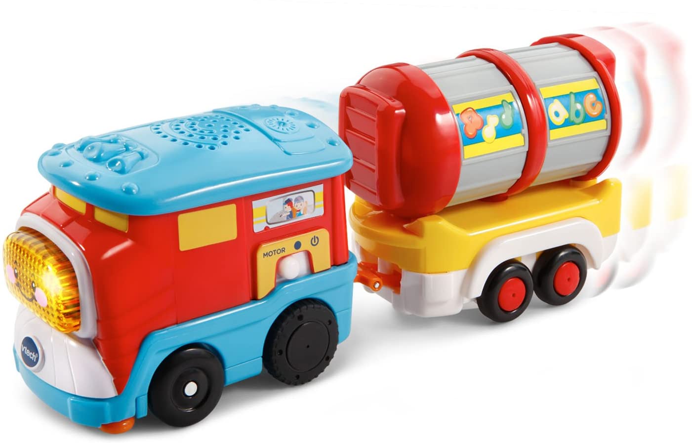 VTech Go! Go! Smart Wheels Freight Train with Tanker Car