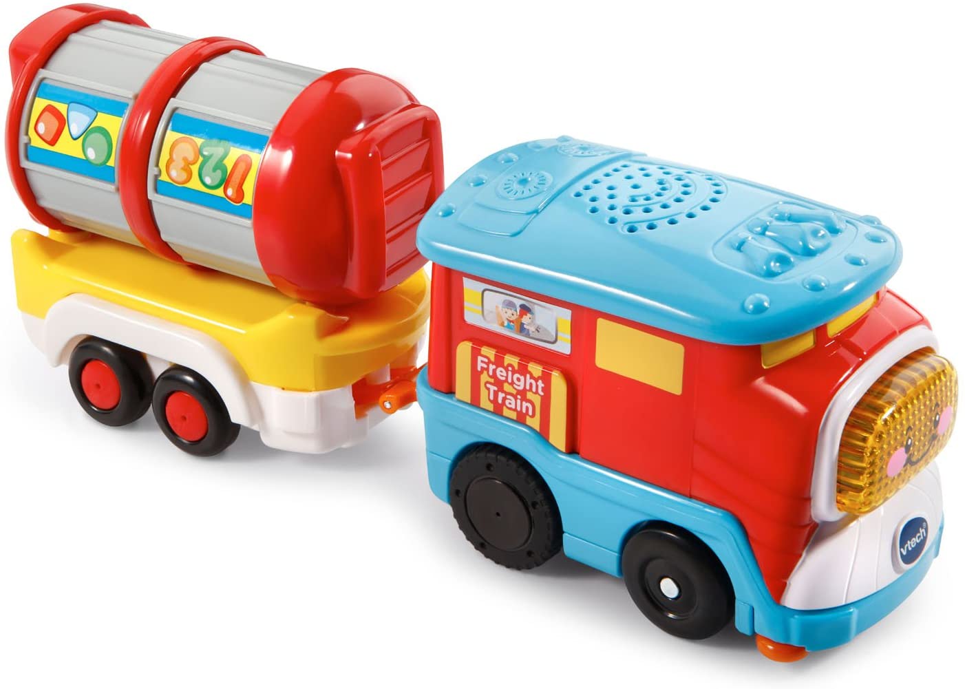 VTech Go! Go! Smart Wheels Freight Train with Tanker Car