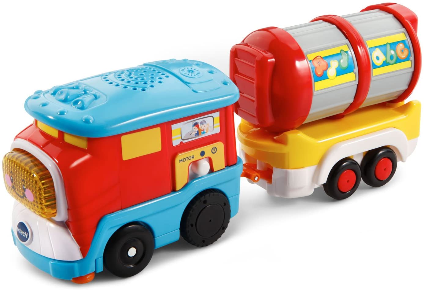 VTech Go! Go! Smart Wheels Freight Train with Tanker Car