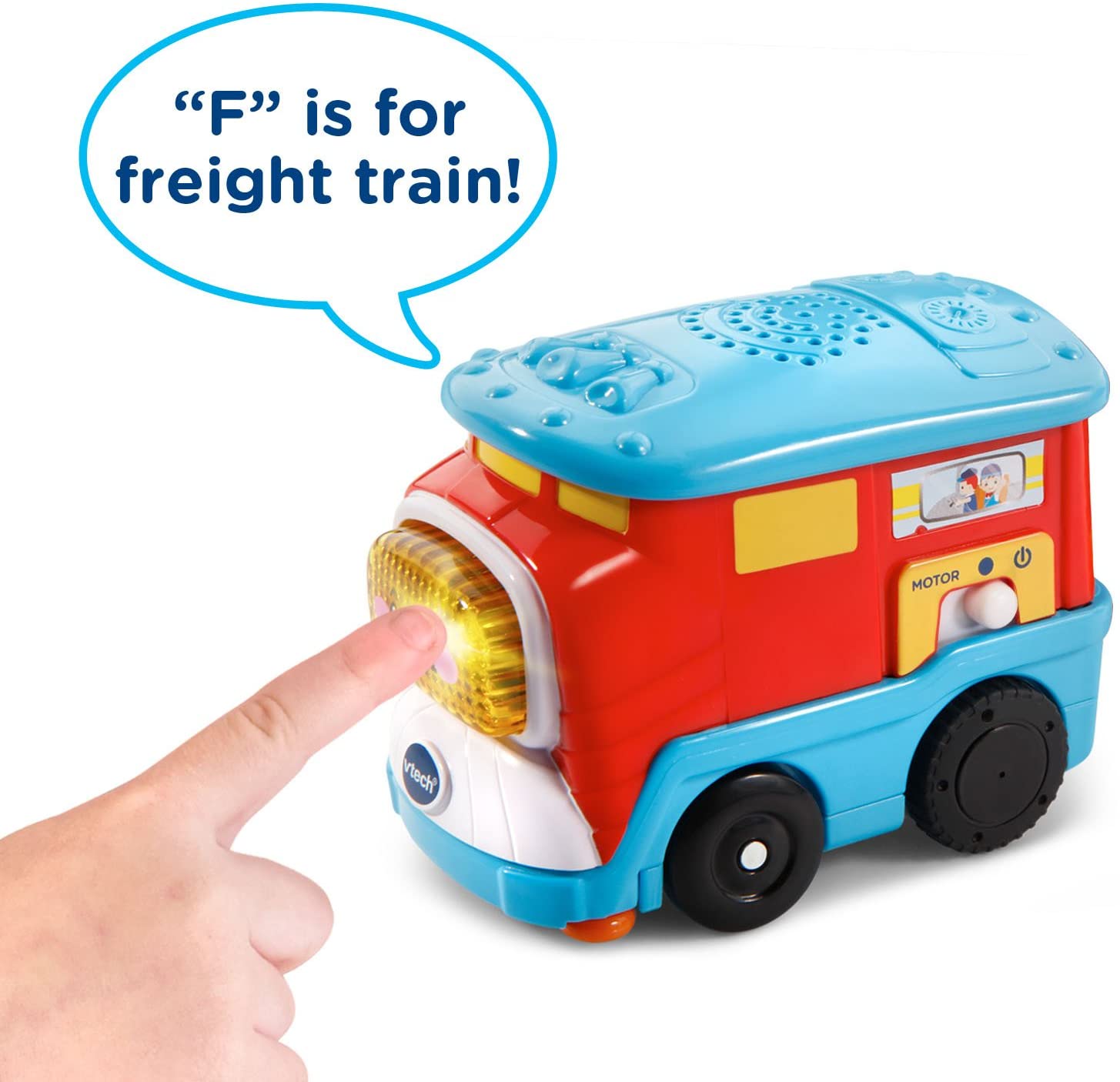 VTech Go! Go! Smart Wheels Freight Train with Tanker Car