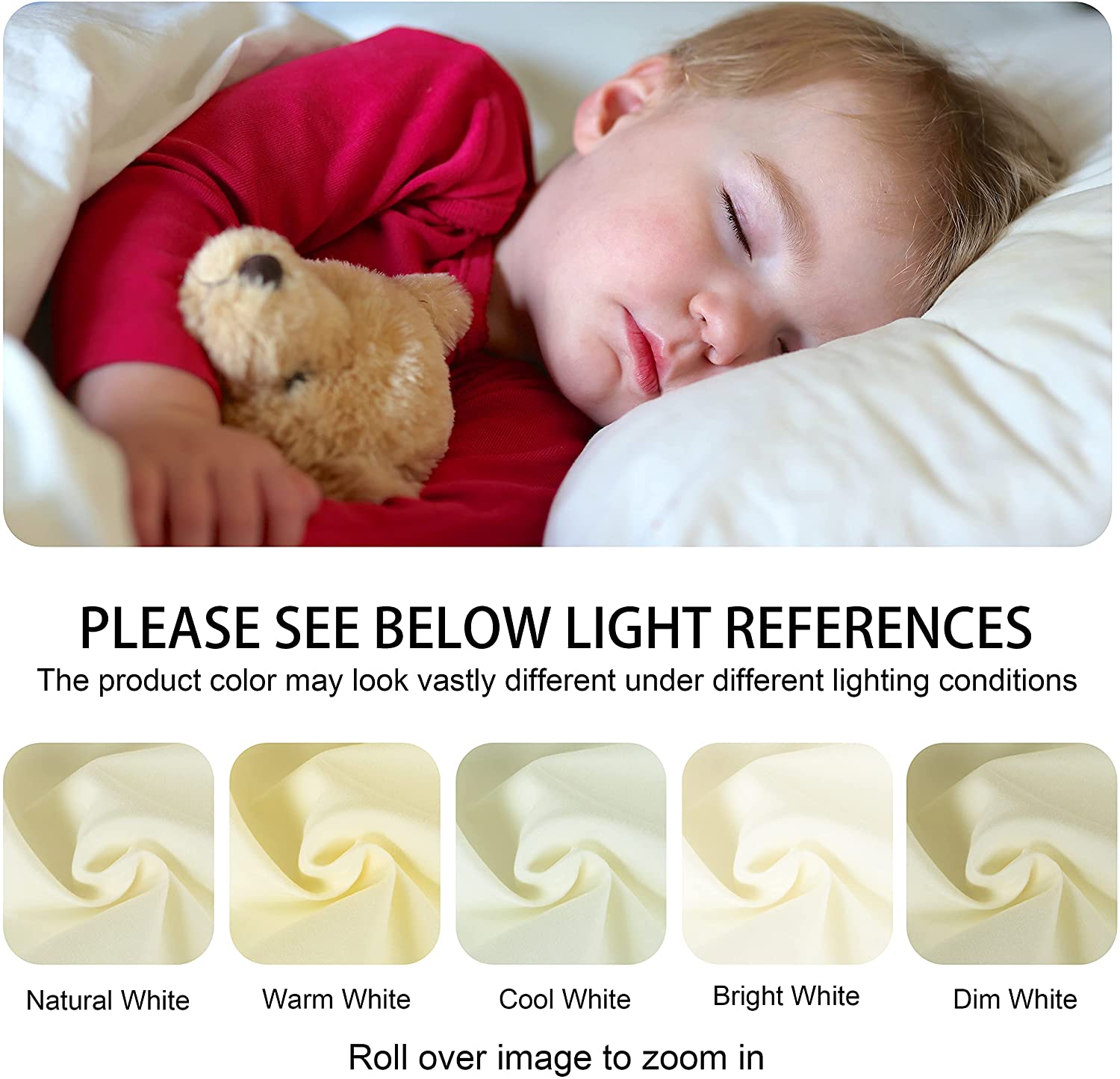 NTBAY 2 Pack Satin Zippered Toddler Pillowcases, Super Soft Luxury and Silky Baby Travel Pillow Cove