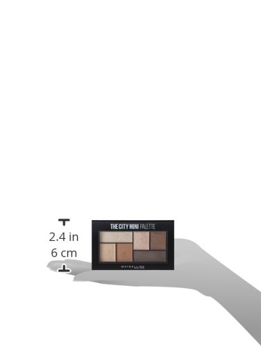 Maybelline New York Makeup The City Mini Eyeshadow Palette, Rooftop Bronzes Neutral Eyeshadow, 0.14