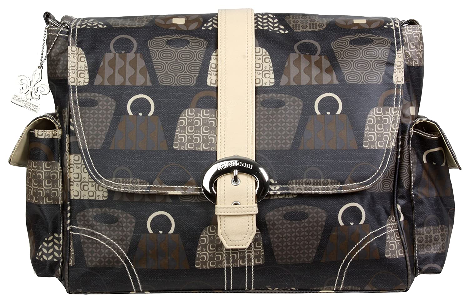 Kalencom Matte Coated Buckle Bag, Bag Lady Stone