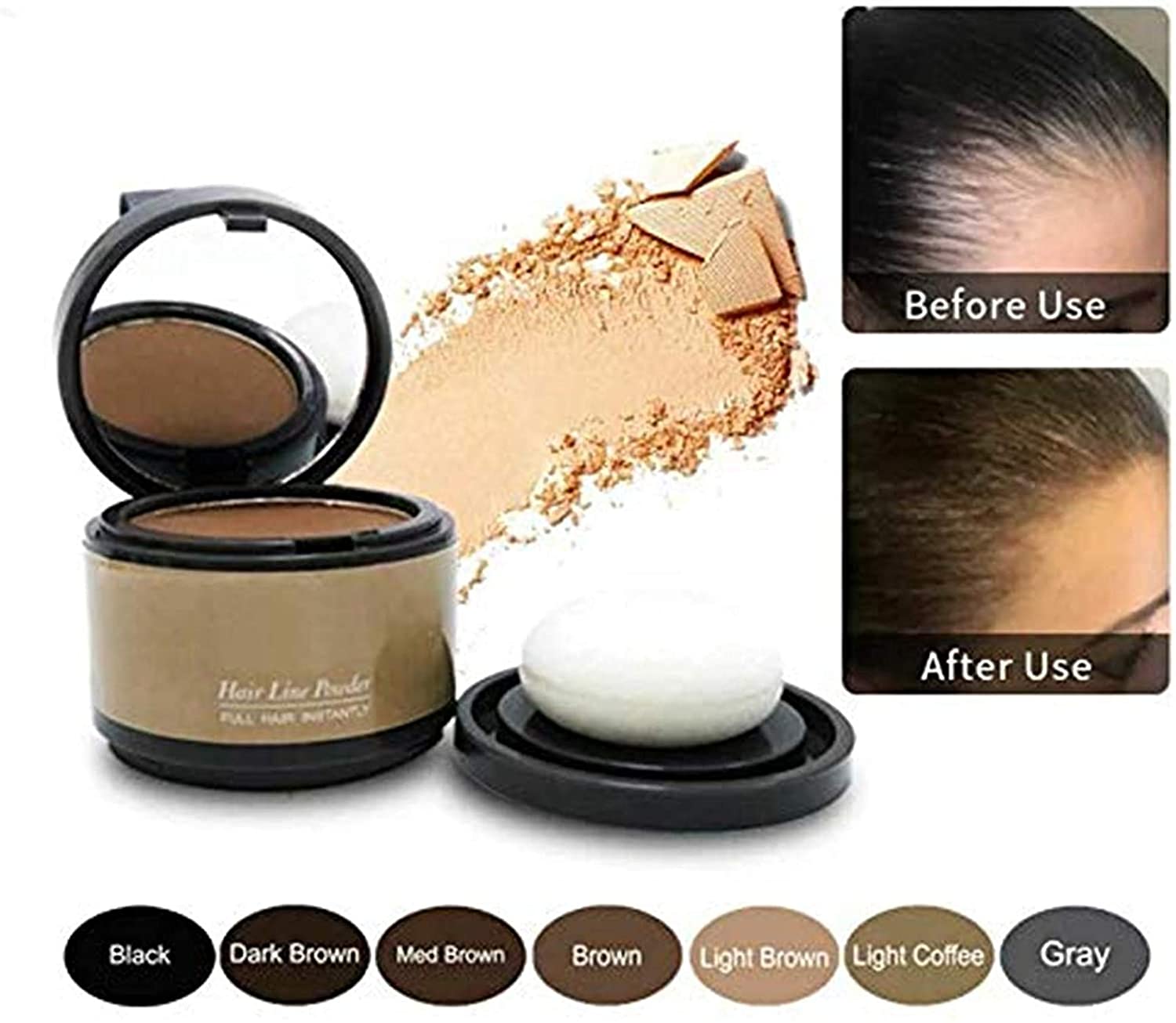 NaEan InstantMax Volumizing Cover Up Powder,Volume Up Hair Styling Powder,Magical Fluffy Thin Hair P