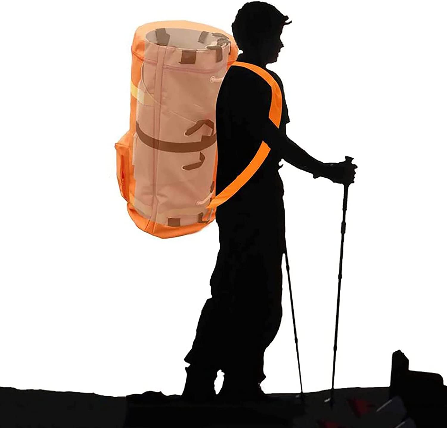 PRWERIF Portable Stretcher First Aid,Multifunctional Roll Type Soft Stretcher Rescue Transport Stret