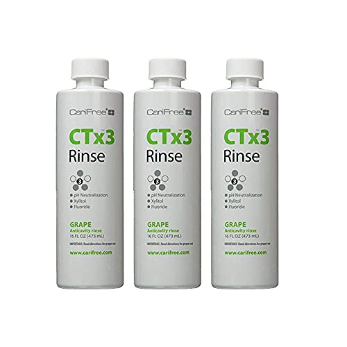 CariFree CTx3 Rinse (Grape) Fluoride Mouthwash Dentist