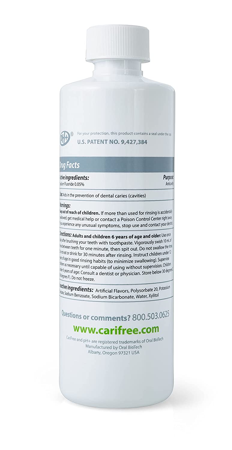 CariFree CTx3 Rinse (Grape) Fluoride Mouthwash Dentist