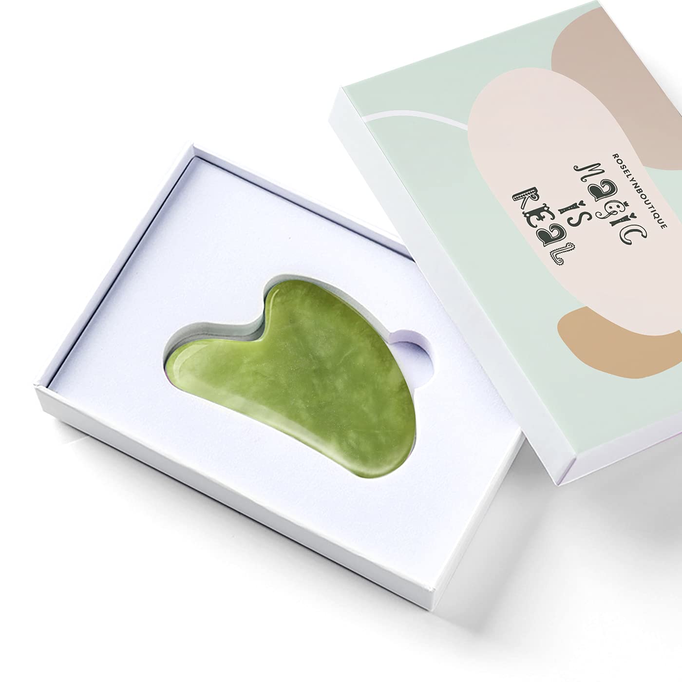 ROSELYNBOUTIQUE Gua Sha Facial Tools - Facial Skin Care Products Natural Massager for Skincare Face 