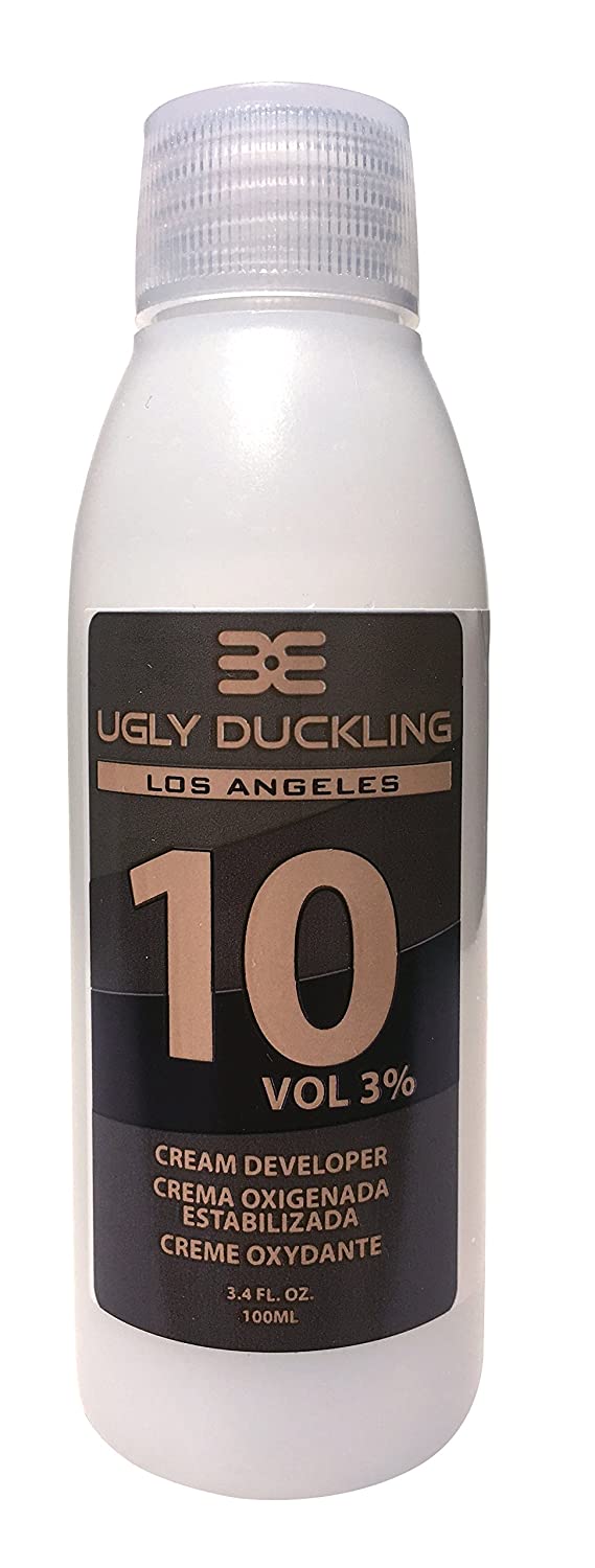 Ugly Duckling Los Angeles Professional 10 Vol. (3%) Cream Developer 3.4 oz (100 ml). TRIAL SIZE. For