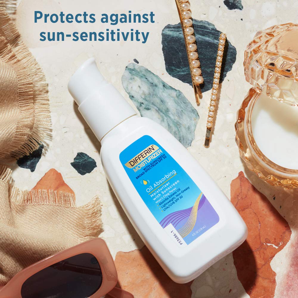Sunscreen for Face by the makers of Differin Gel, Oil Absorbing