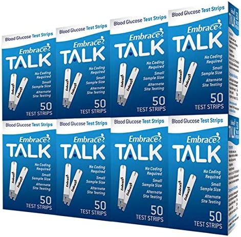 Embrace TALK Test Strips Bundle 400 Ct