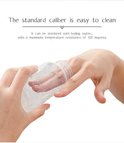 JADE KIT Manual Breast Pump, Adjustable Suction Silicone Hand Pump Breastfeeding, Small Portable Man