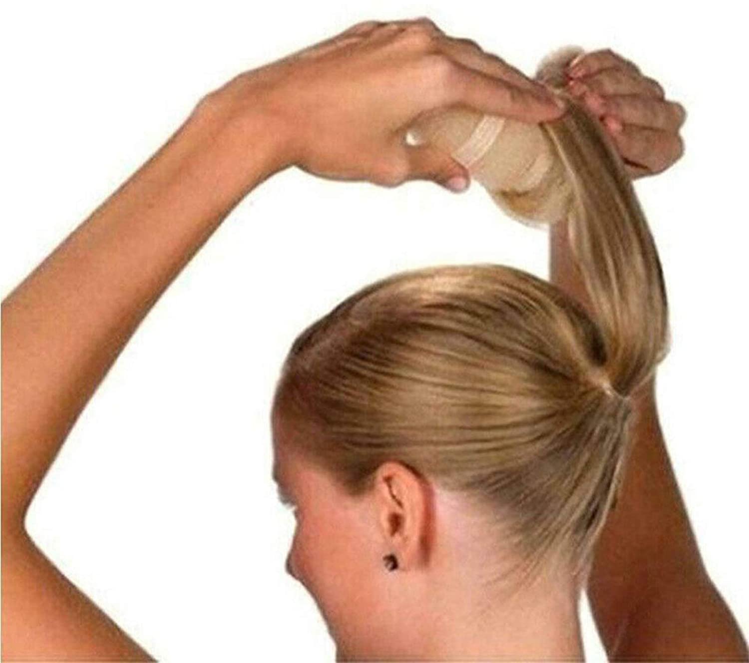 SUNSSHINEE Foam Sponge Hair Styling, 3 Colors Donuts Hair Ring Bun Maker Former, Magic French Twist