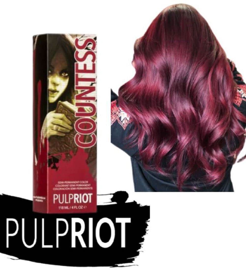 Pulp Riot Semi-Permanent Hair Color 4oz- Countess