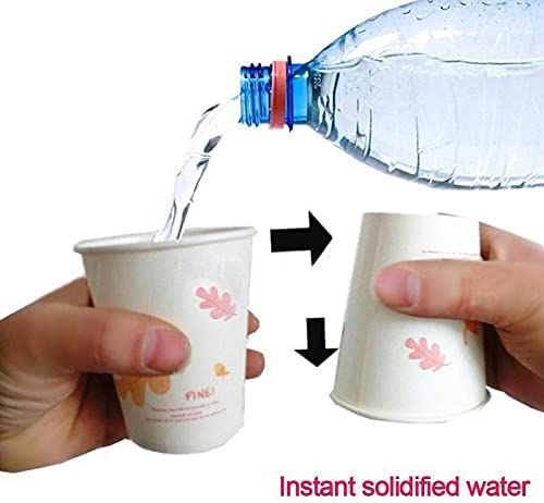 Magic Super Slush Powder Turn Liquids Into Solids Instantly. Great Stupid Gifts Ideas